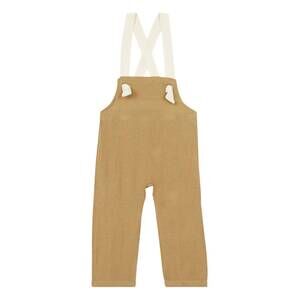 NEW THE SIMPLE FOLK linen overall in camel